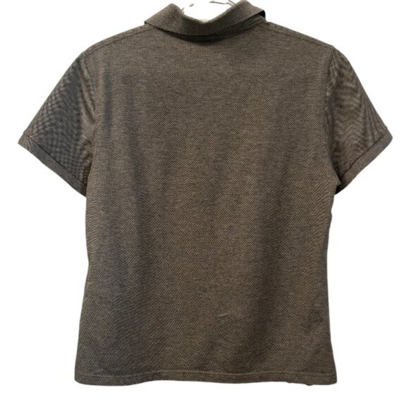 Saint Laurent Paris grey Cassandre polo shirt size S - Picture 4 of 6